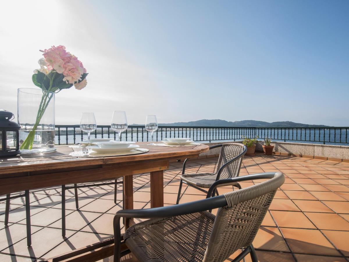 Ferienwohnung Atico Con Vistas A La Lanzada Playa de la Lanzada Exterior foto