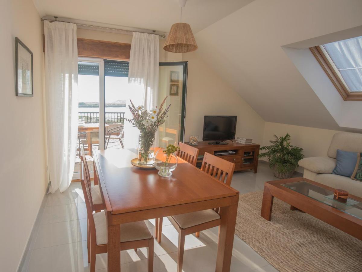 Ferienwohnung Atico Con Vistas A La Lanzada Playa de la Lanzada Exterior foto