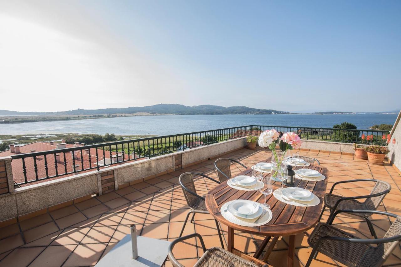 Ferienwohnung Atico Con Vistas A La Lanzada Playa de la Lanzada Exterior foto